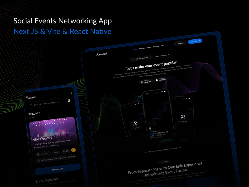 Social Events Platform